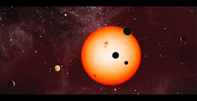 Weird Out of Whack Exoplanetary System Discovered